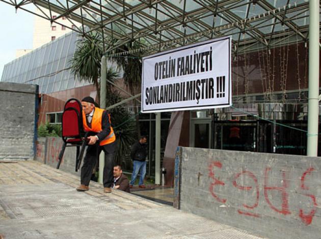 5 yıldızlı otele tahliye, müşterileri şokta