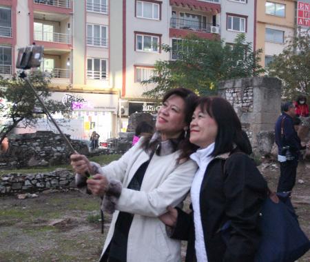 Akhisar’a turist akını
