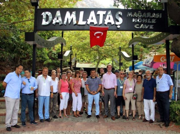 Almanya'nın önemli tur operatörleri Alanya'da