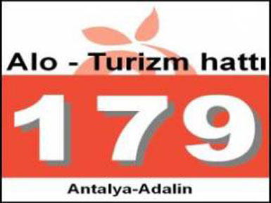 Antalya’da, Turizm Hattı Alo 179 kuruldu...