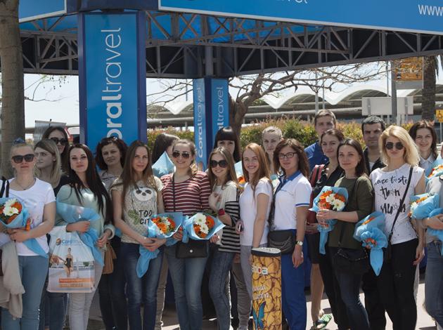 Antalya 2016'nın ilk Polonyalı turistlerini karşıladı