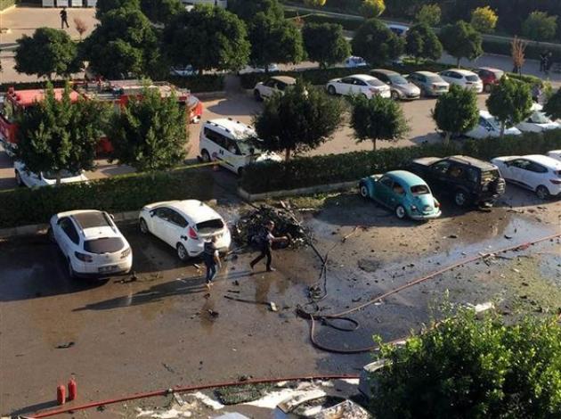  Antalya'da patlama: 10 yaralı
