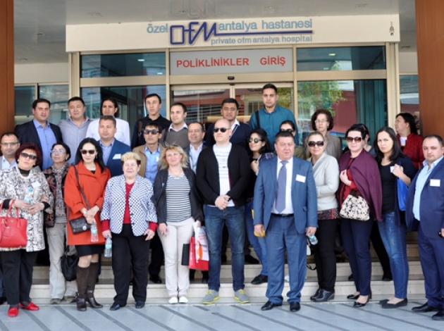 Antalya'nın sağlık turizmi Orta Asya’ya tanıtıldı