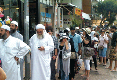 İstanbul'da turizmi, Araplar sırtladı...