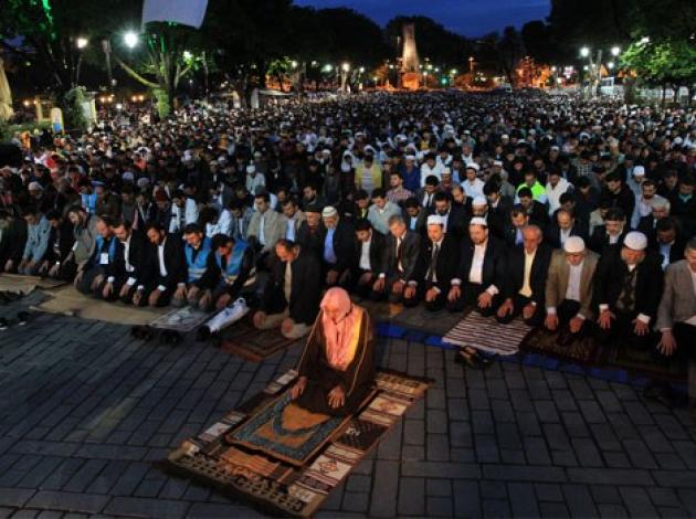 'Ayasofya cami olsun' namazı