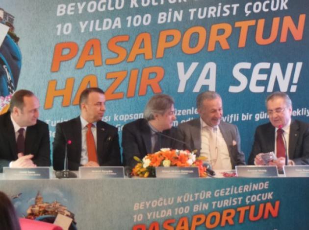 Beyoğlu'nda 100 Bin çocuk turist