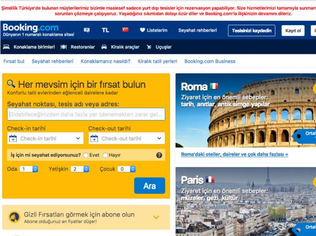 Booking'in yokluğunda merdiven altı sitelere gün doğdu