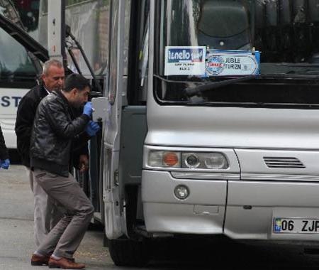 Çalıntı tur otobüsü alarmı