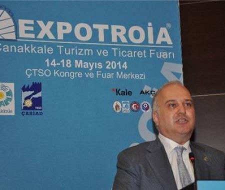 Çanakkale EXPOTROIA Turizm Fuarı açıldı