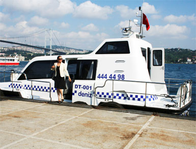 Cevahir Hotel İstanbul Asia'dan, Deniz Taksi hizmeti...