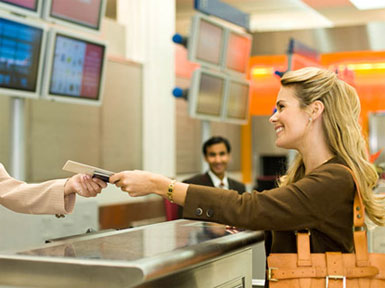 Uçuş için erken check-in uyarısı...