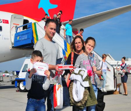 Corendon Airlines 100 bininci kez uçtu