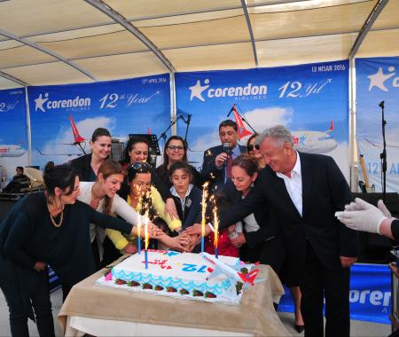 Corendon Airlines göklerdeki 12'nci yılını kutluyor