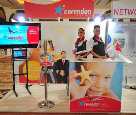 Corendon Airlines ICAN 2015 fuarında
