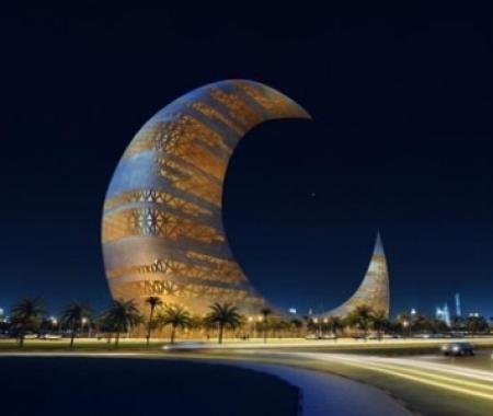 Crescent Moon Tower, Dubai'nin yeni simgesi olacak