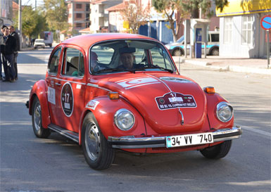 Klasik Otomobil Rallisi, Güral Afyon’da sona erdi...