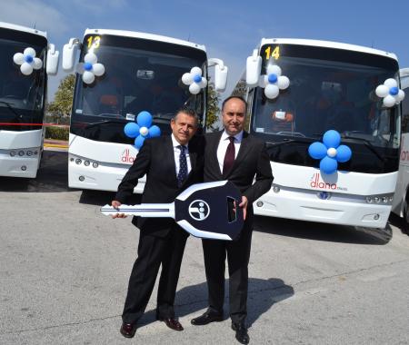 Diana Travel Turizm’e Temsa’dan 18 Safir