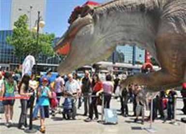 Antalya'da 'Dinopark' açıldı...