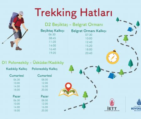 Doğa tutkunlarına İETT’den Trekking Hattı