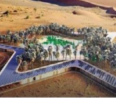 Dubai'de çölün ortasına otel inşa edilecek
