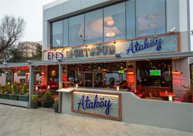 Efes Sports Pub'tan iddialı menü