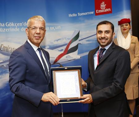 Emirates’in İstanbul Sabiha Gökçen seferleri başladı