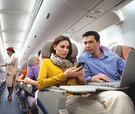 Emirates’ten uçakta ücretsiz Wi-Fi