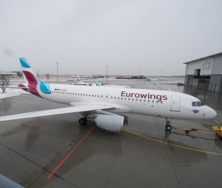 Eurowings’in Viyana uçuşları başladı
