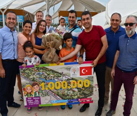EXPO 2016 Antalya, 1 milyonuncu ziyaretçisini ağırladı