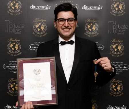 Fer Hotel'e 'Asya’nın En iyi Şehir Oteli' ödülü