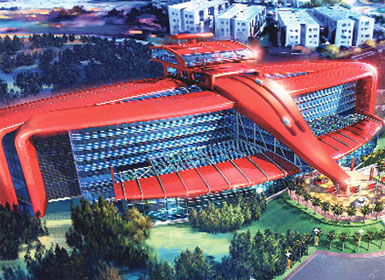 Ferrari otel keyfi de yaşatacak...