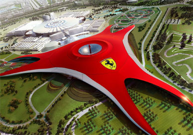 Sömestirin gözdesi, Dubai Ferrari Park... 