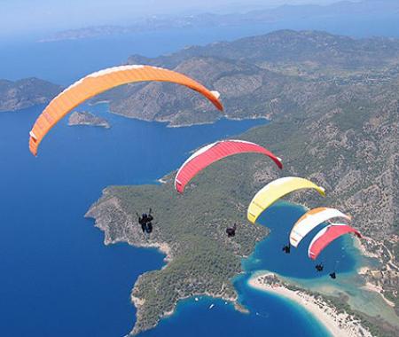 Fethiye'de Hava Oyunları Festivali başladı