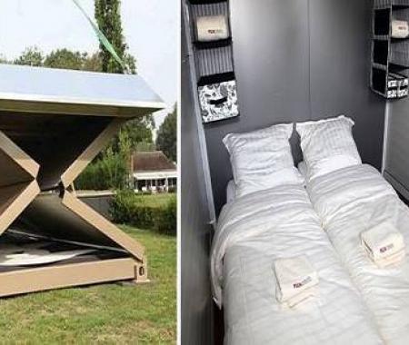 Flex'ten katlanabilir otel konsepti 