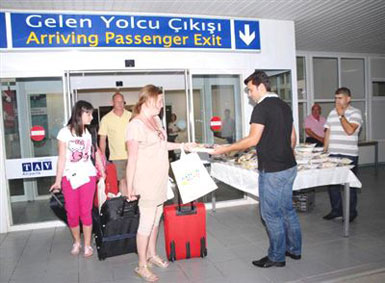 Gazipaşa’ya yılın ilk dış hat seferi... 