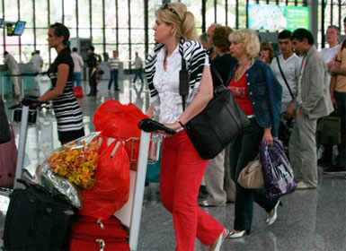Turist ağırlığı kuzeye kaydı...
