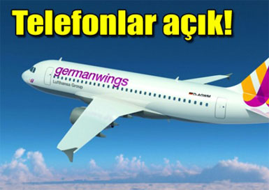 Germanwings uçaklarında cep telefonu açık...