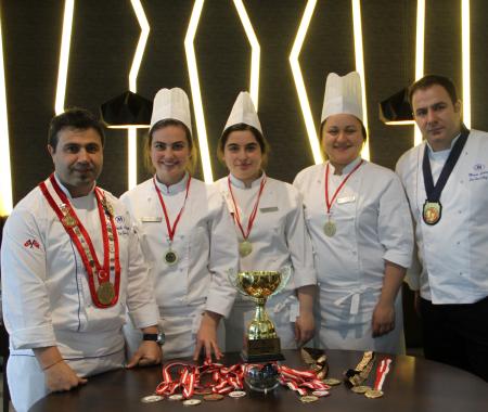 Hilton Kozyatağı Aşçılarına ödül yağmuru