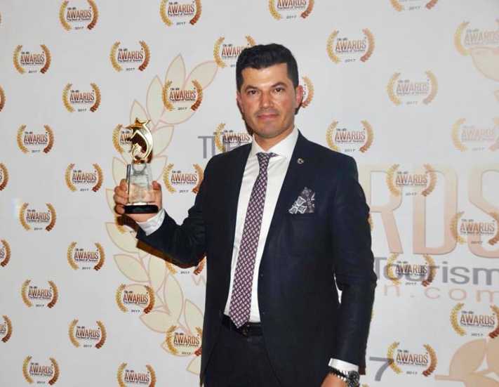 Hüseyin Aslan'a 'Yılın Turizm Profesyoneli' ödülü
