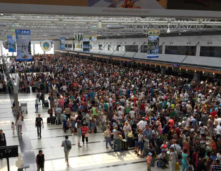 Turistik havalimanı istatistikleri sevindirdi