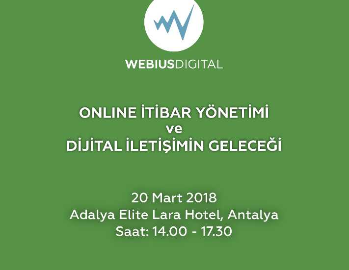 Online itibar yönetimi semineri Antalya’da