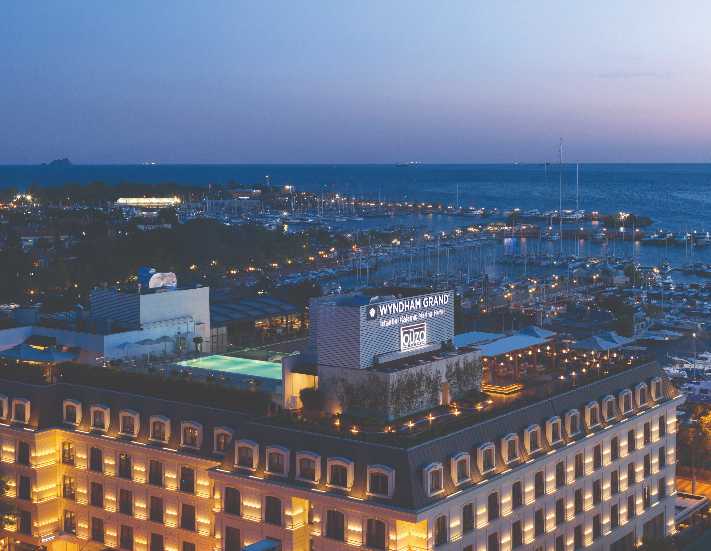 Wyndham Grand İstanbul Kalamış Marina, Anadolu Yakası’nın yıldızı oldu