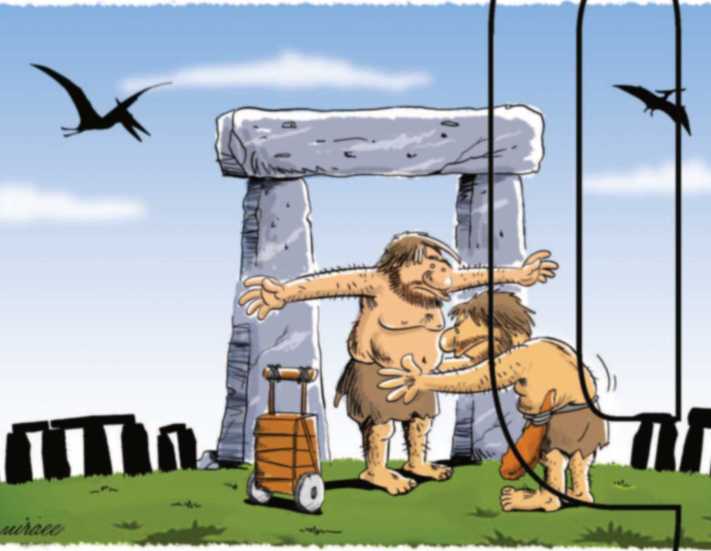 Karikatürcüler ‘Dünden Bugüne Tatillerin Değişimi’ni çizdi