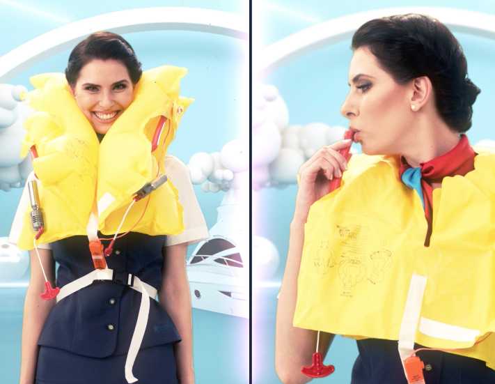 Corendon Airlines'tan sıra dışı uçuş emniyet filmi