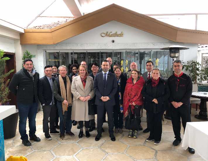 Dünya gastronomi liderleri Matbah Restaurant'ı tercih etti