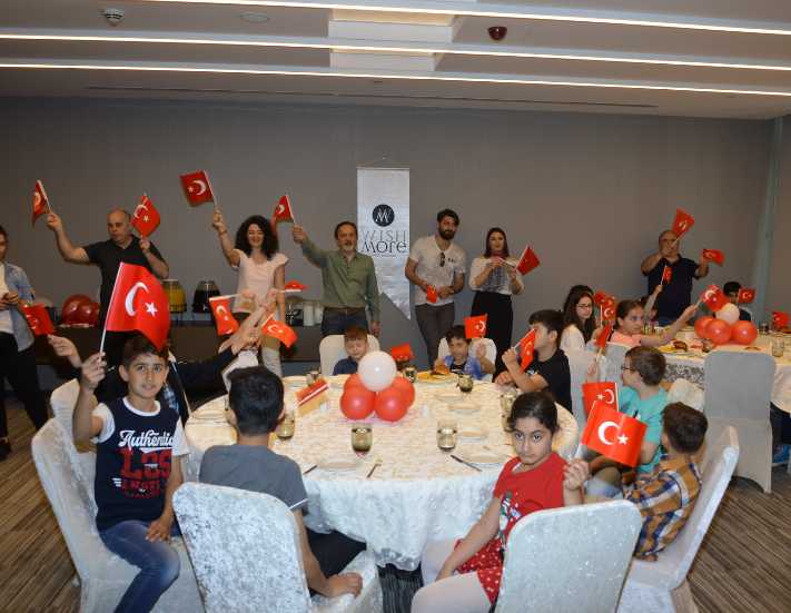 Wish More Hotel TOÇEV’li çocukları ağırladı