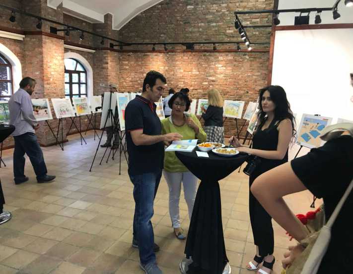 Uluslararası Turizm Karikatürleri Yarışması’nın ilk sergisi açıldı