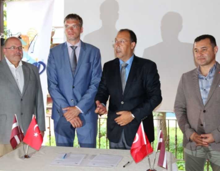 Alanya ile Letonya arasında turizm köprüsü