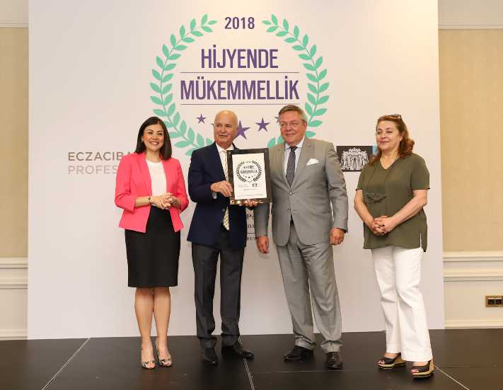 Çırağan Palace Kempinski’nin hijyeni belgelendi