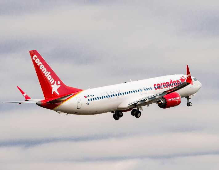 Corendon Airlines'ın zirve yolculuğu hız kesmiyor

 